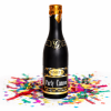 Party Popper botella Champagne Confetti