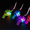 Chifle silbato con luz led