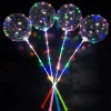 Globo con soporte y Luz LED